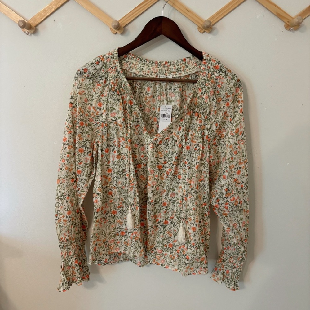 NWT - American Eagle - Floral Print Women's Top - Picture 1 of 11